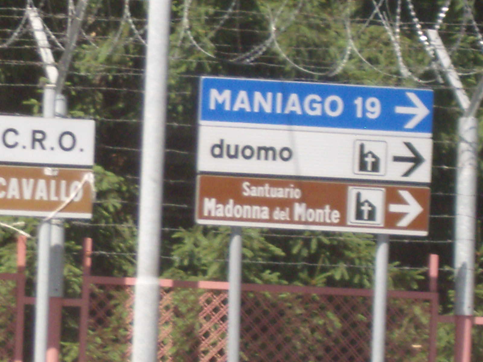 On the road to Maniago!
