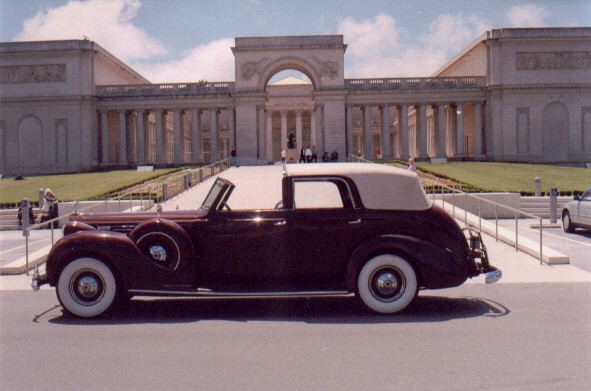 '39 Packard 12, All Weather Cabriolet by Brunn, now in a museum in Florida